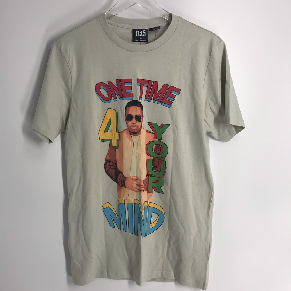 Men’s graphic Nas T-Shirt size medium